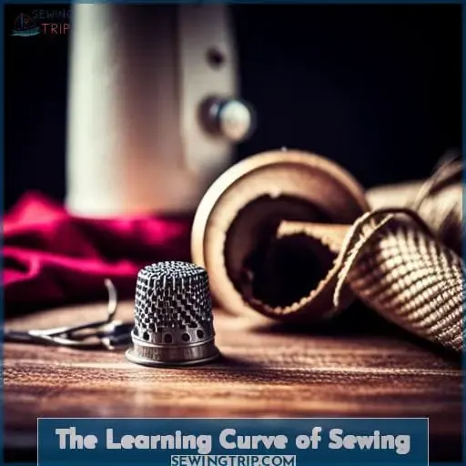 The Learning Curve of Sewing