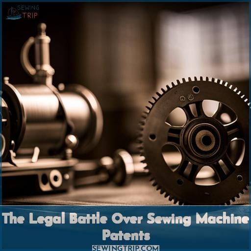 The Legal Battle Over Sewing Machine Patents