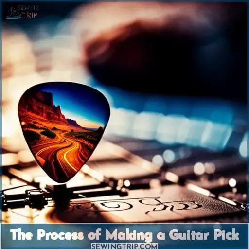 The Process of Making a Guitar Pick