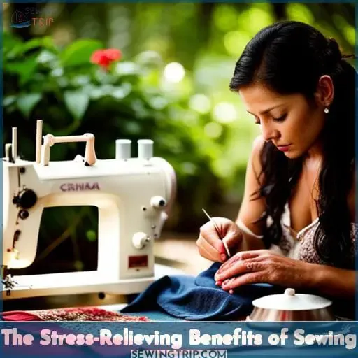 The Stress-Relieving Benefits of Sewing
