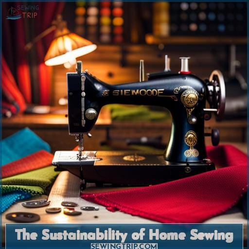 The Sustainability of Home Sewing