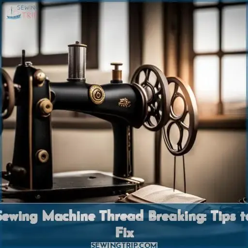 thread keeps breaking on sewing machine