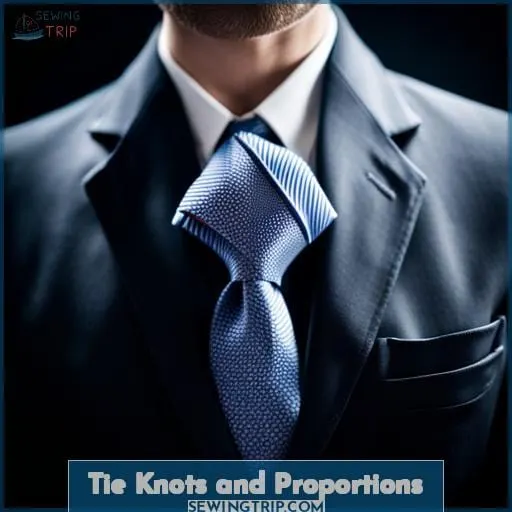 Tie Knots and Proportions