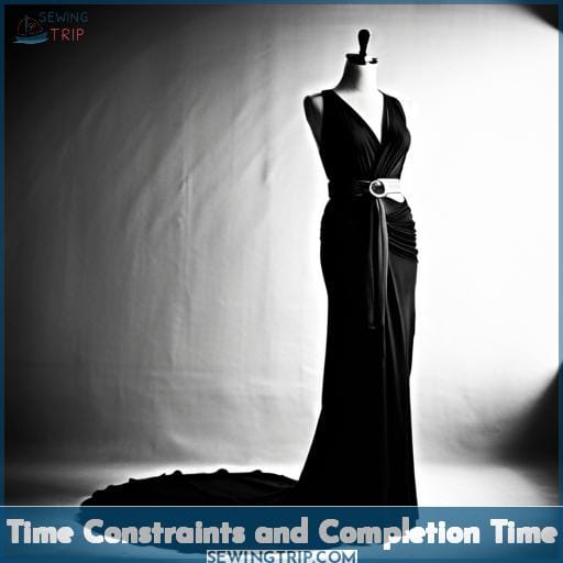 Time Constraints and Completion Time