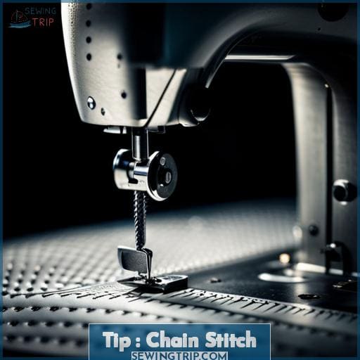 Tip : Chain Stitch