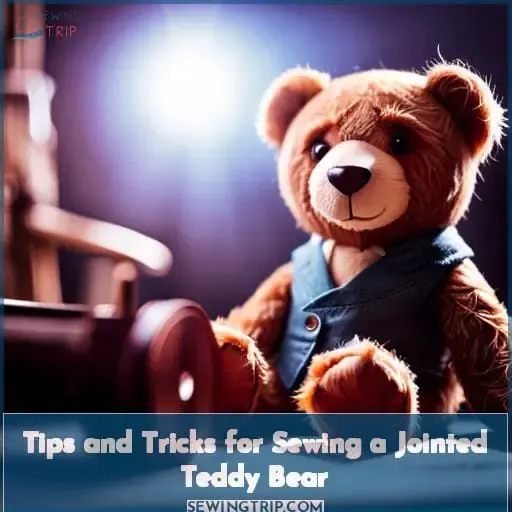 Tips and Tricks for Sewing a Jointed Teddy Bear
