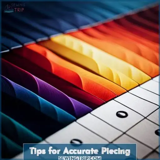 Tips for Accurate Piecing