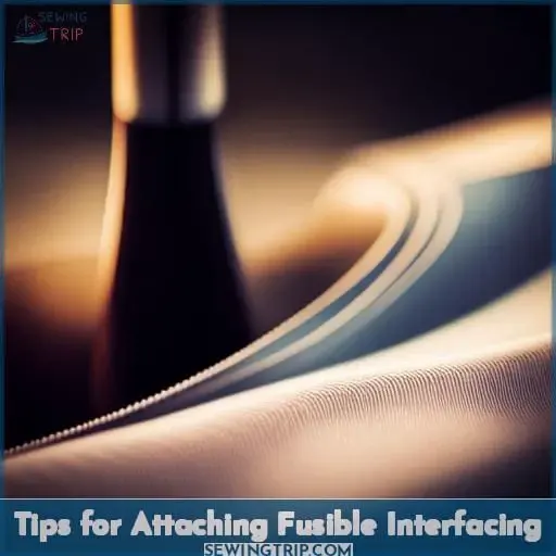 Tips for Attaching Fusible Interfacing