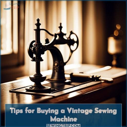 Tips for Buying a Vintage Sewing Machine