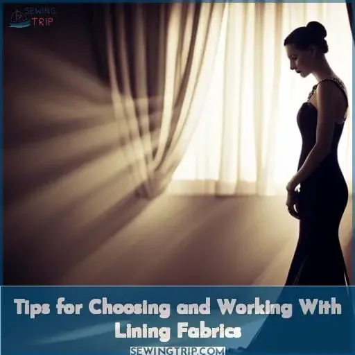 Tips for Choosing and Working With Lining Fabrics