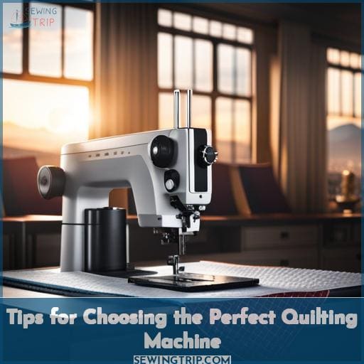 Tips for Choosing the Perfect Quilting Machine