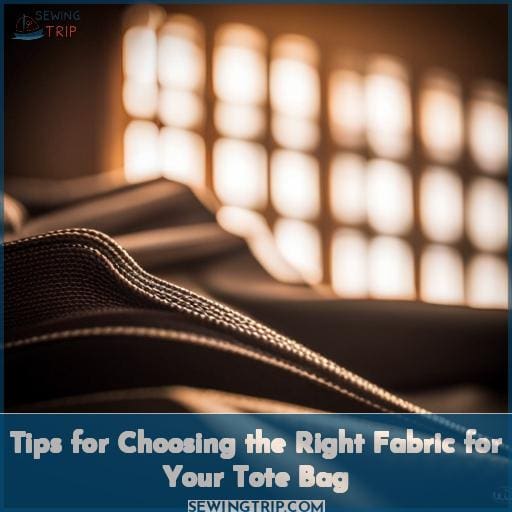 Tips for Choosing the Right Fabric for Your Tote Bag