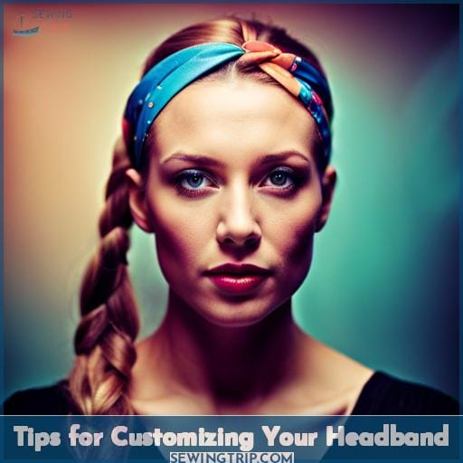 Tips for Customizing Your Headband