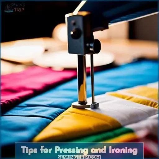 Tips for Pressing and Ironing