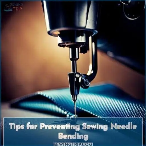 Tips for Preventing Sewing Needle Bending