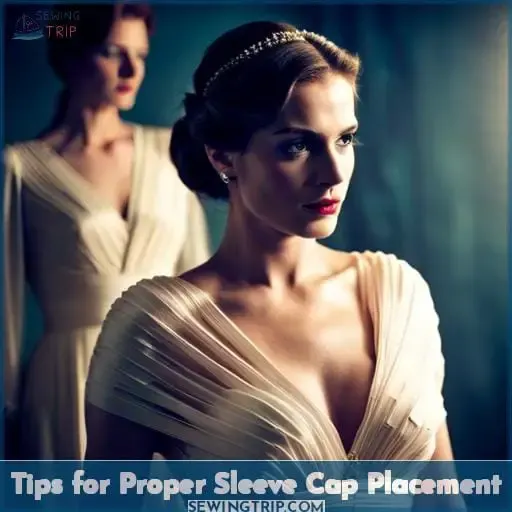 Tips for Proper Sleeve Cap Placement