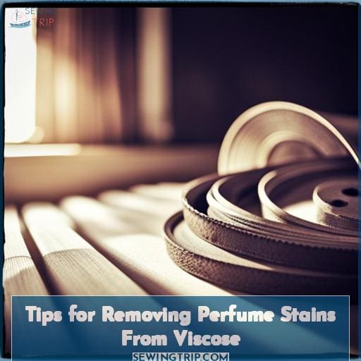 Tips for Removing Perfume Stains From Viscose