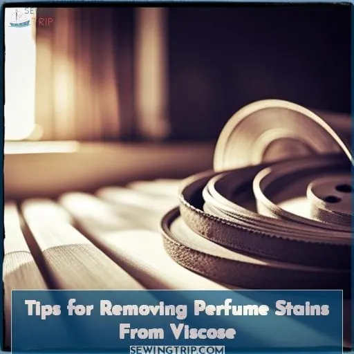 Tips for Removing Perfume Stains From Viscose