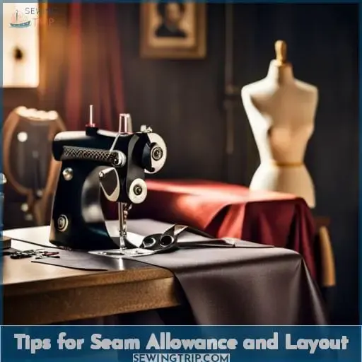 Tips for Seam Allowance and Layout