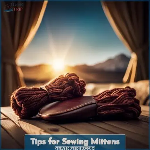 Tips for Sewing Mittens