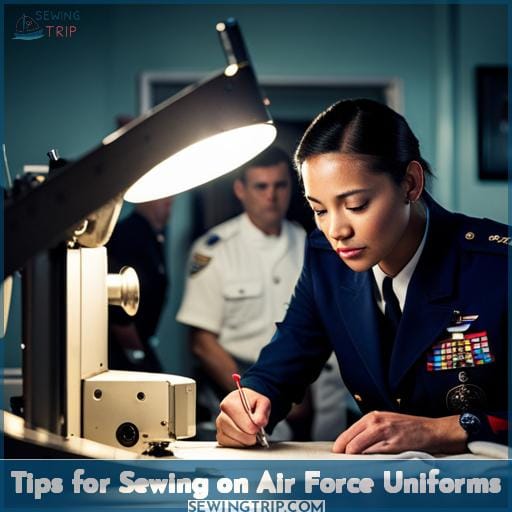 Tips for Sewing on Air Force Uniforms