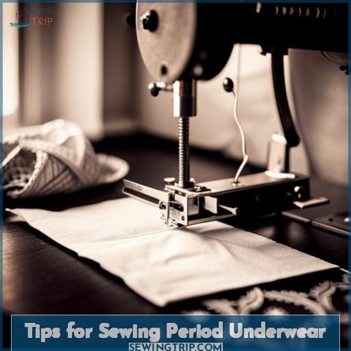 Tips for Sewing Period Underwear