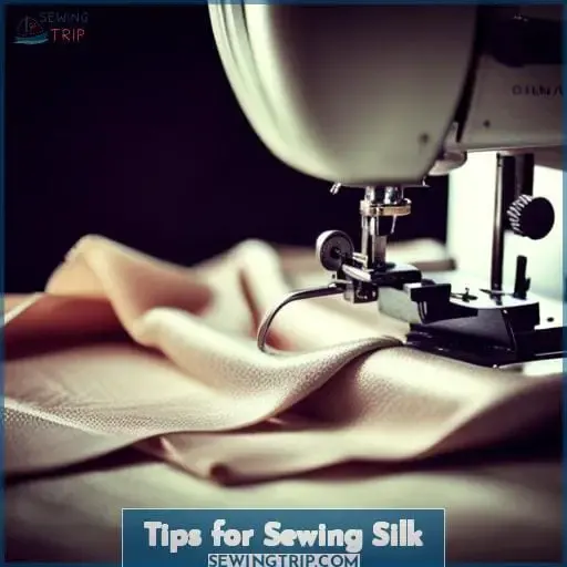 Tips for Sewing Silk