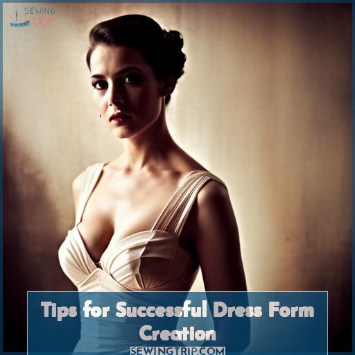 Tips for Successful Dress Form Creation