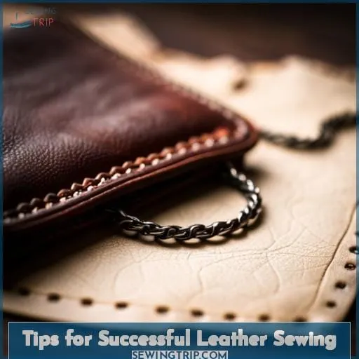 Tips for Successful Leather Sewing