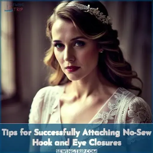 Tips for Successfully Attaching No-Sew Hook and Eye Closures