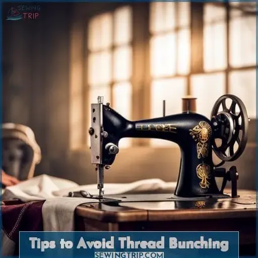 Tips to Avoid Thread Bunching