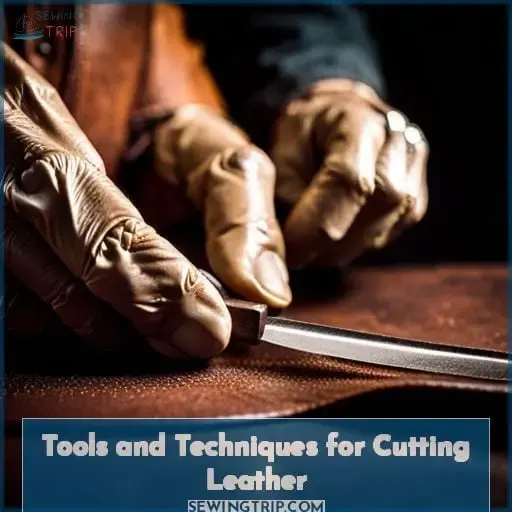 Tools and Techniques for Cutting Leather