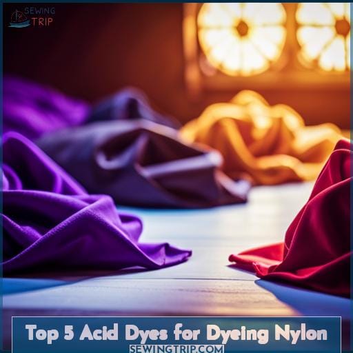 Top 5 Acid Dyes for Dyeing Nylon