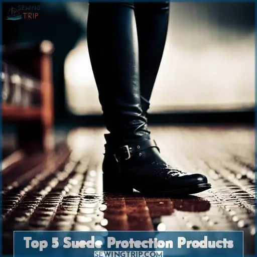 Top 5 Suede Protection Products