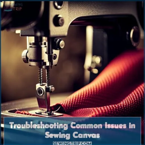Troubleshooting Common Issues in Sewing Canvas