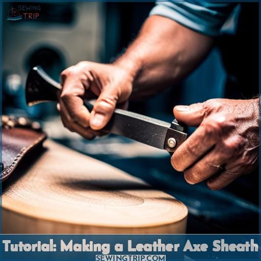 Tutorial: Making a Leather Axe Sheath