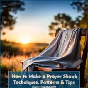 tutorialshow to make a prayer shawl