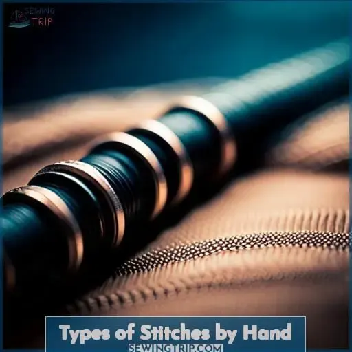 Types of Stitches by Hand