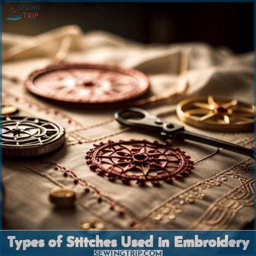 Types of Stitches Used in Embroidery