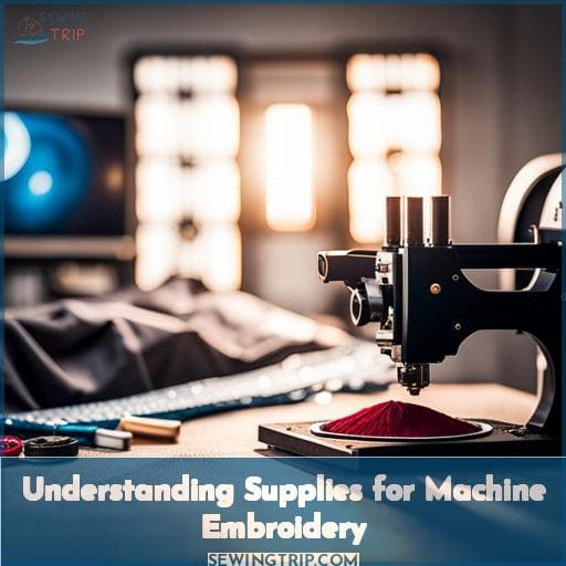 Understanding Supplies for Machine Embroidery