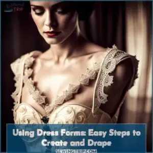 using dress forms steps
