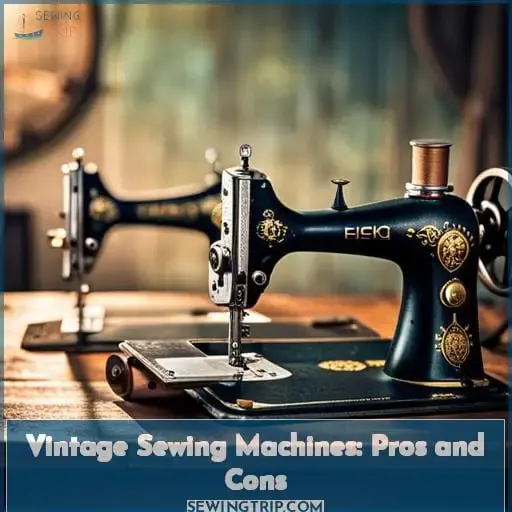 Vintage Sewing Machines: Pros and Cons
