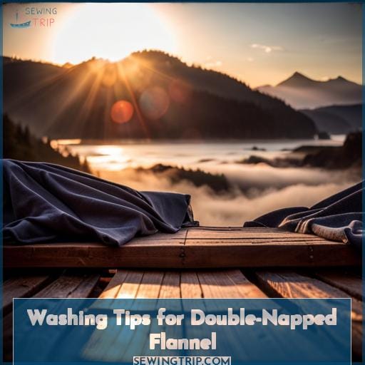 Washing Tips for Double-Napped Flannel