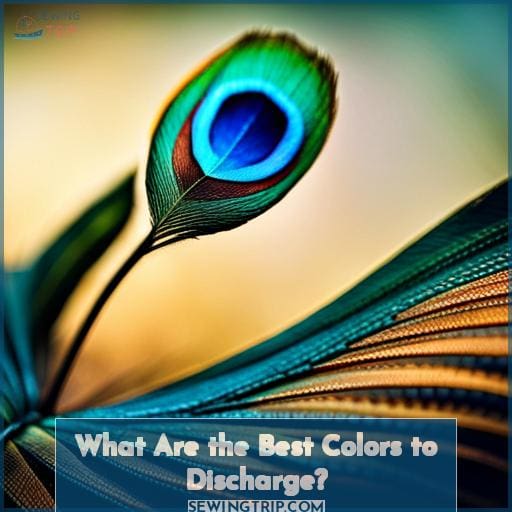 What Are the Best Colors to Discharge