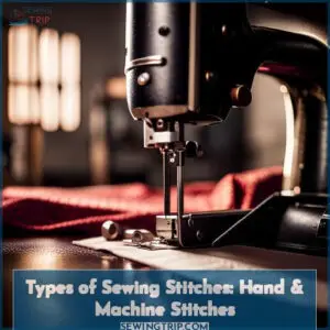 what are the types of sewing