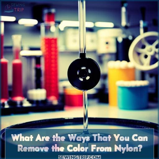 What Are the Ways That You Can Remove the Color From Nylon