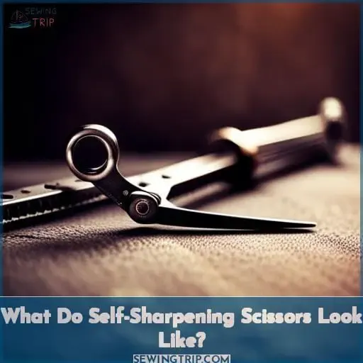 What Do Self-Sharpening Scissors Look Like
