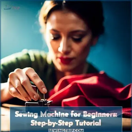 Sewing Machine for Beginners StepbyStep Tutorial