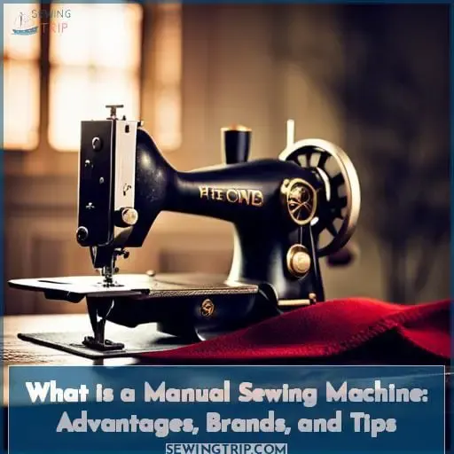 What is a Manual Sewing Machine Advantages, Brands, and Tips