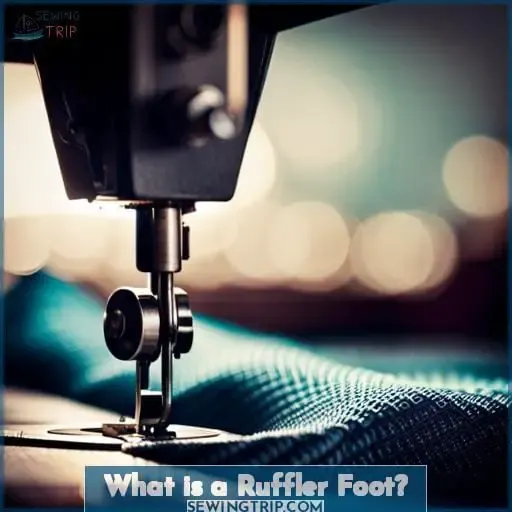 What is a Ruffler Foot